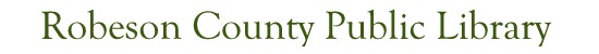 Robeson County Public Library
